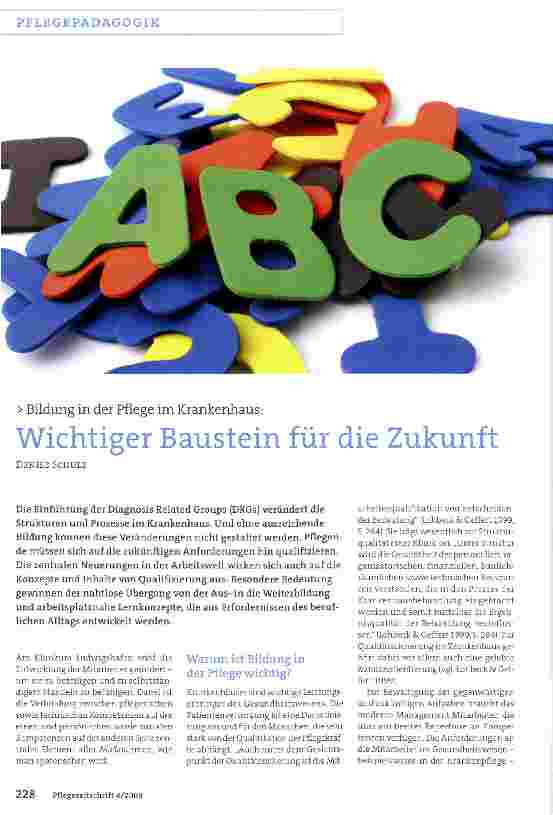 Vorschauseite 1: Wichtiger Baustein für die Zukunft