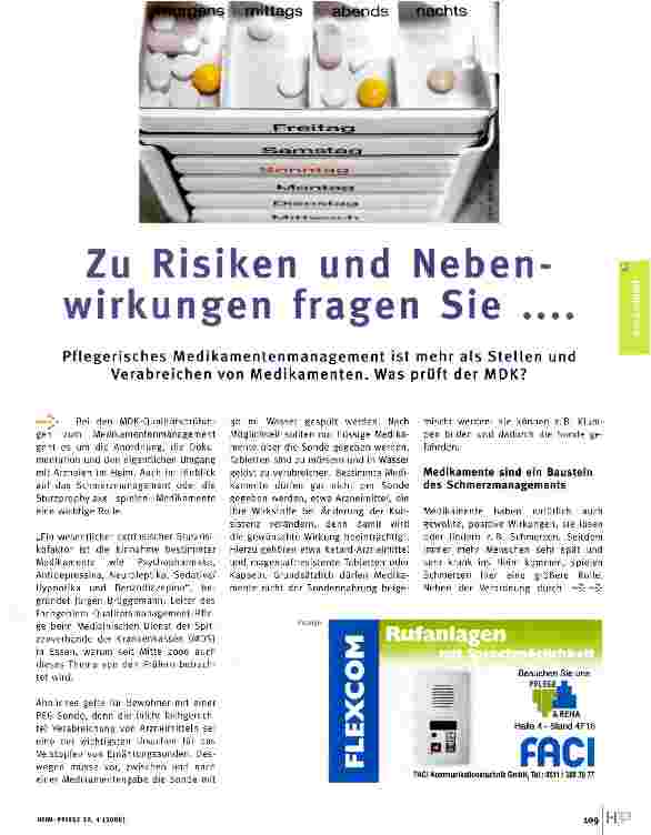 Vorschauseite 1: Zu Risiken und Nebenwirkungen fragen Sie ....
