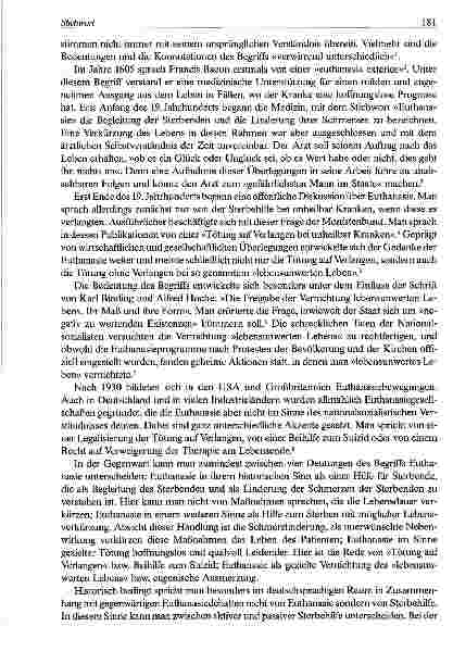 Vorschauseite 2: Euthanasie aus Sicht der orthodoxen Theologie