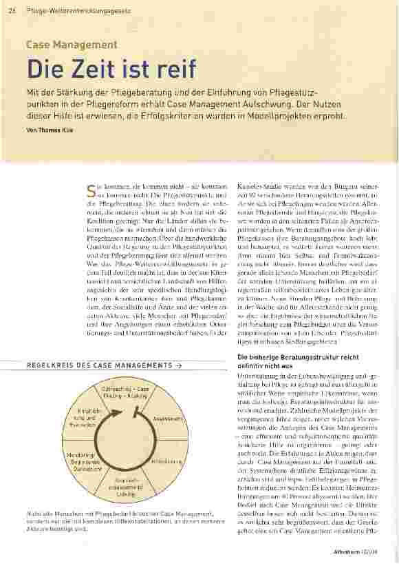 Vorschauseite 1: Die Zeit ist reif