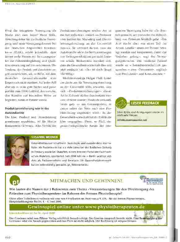 Vorschauseite 4: Endoprothese mit Betreuung