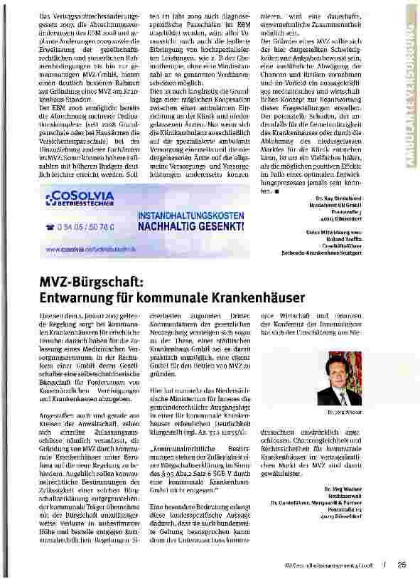 Vorschauseite 4: Nutzen oder Wagnis?