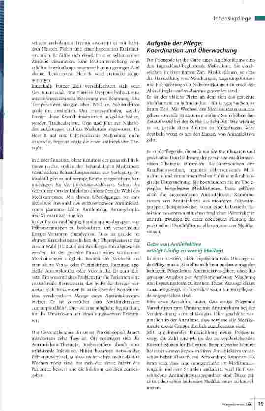 Vorschauseite 2: Antibiose mit Hindernissen