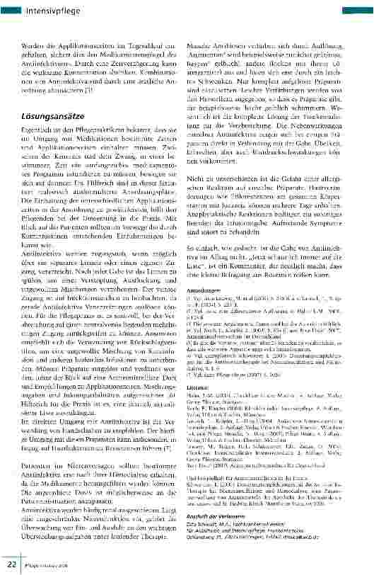 Vorschauseite 5: Antibiose mit Hindernissen
