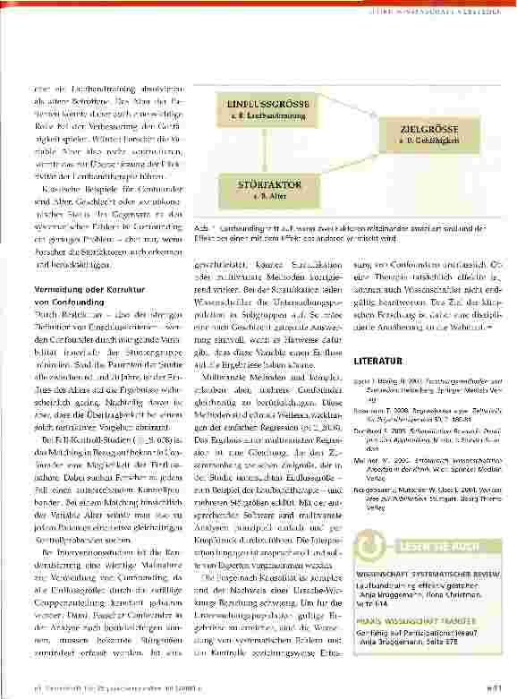 Vorschauseite 2: Confounder-Täuscht ein Störfaktor einen Effekt vor?