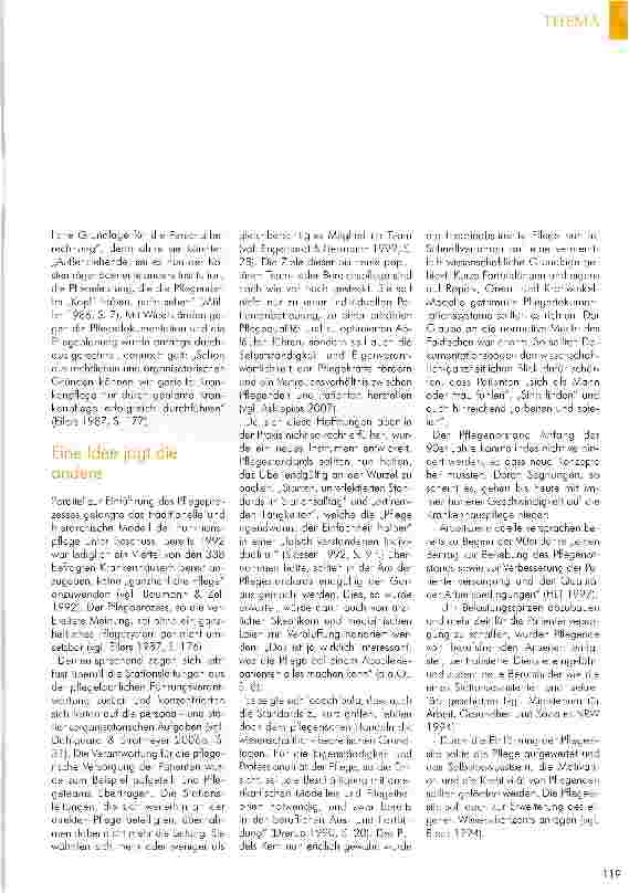 Vorschauseite 2: PROJEKTE DÜRFEN KEIN SELBSTZWECK SEIN-ORGANISATION STATIONÄRER PFLEGE - WENN LÖSUNGEN ZU PROBLEMEN WERDEN (TEIL 1):