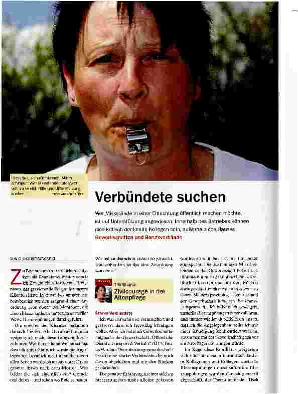 Vorschauseite 1: Verbündete suchen