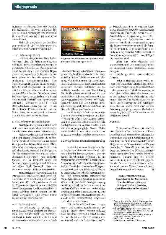 Vorschauseite 5: Mitverantwortung in der postoperativen Schmerztherapie