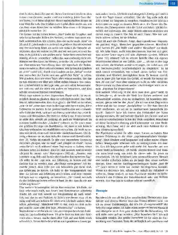 Vorschauseite 3: Glücklicher Sisyphus: Die Erfahrung mit Depression