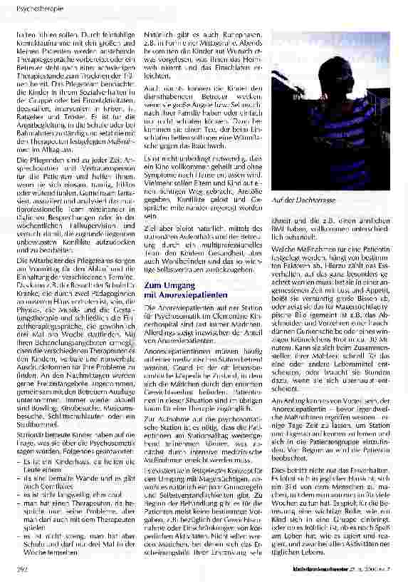 Vorschauseite 2: Anorexia nervosa im Kindesund Jugendalter