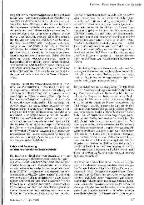 Vorschauseite 2: A World out of Balance. Zu den Professuren an den Hochschulen für Soziale Arbeit: Befunde zur Gegenwart und Forderungen für die Zukunft