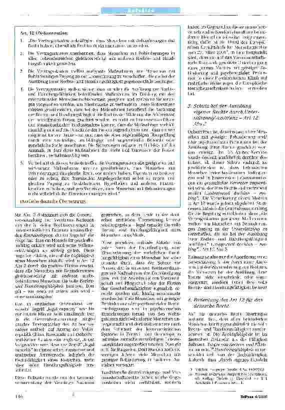 Vorschauseite 4: Übereinkommen der Vereinten Nationen über die Rechte von Menschen mit Behinderung