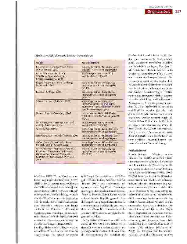 Vorschauseite 3: Instrumente zur Messung der Selbstpflege bei Patienten mit Herzinsuffizienz. Ergebnisse einer Literaturanalyse1