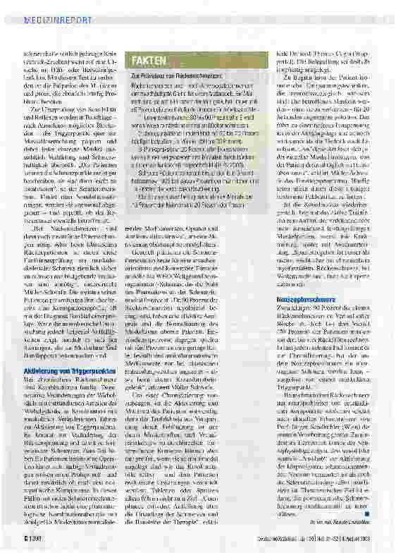 Vorschauseite 2: Der größte Teil ist myofaszial bedingt