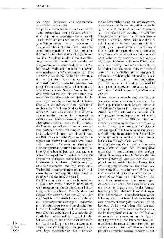Vorschauseite 2: PATIENTENZENTRIERTE ERGEBNISSE IN DER INTENSIVMEDIZIN