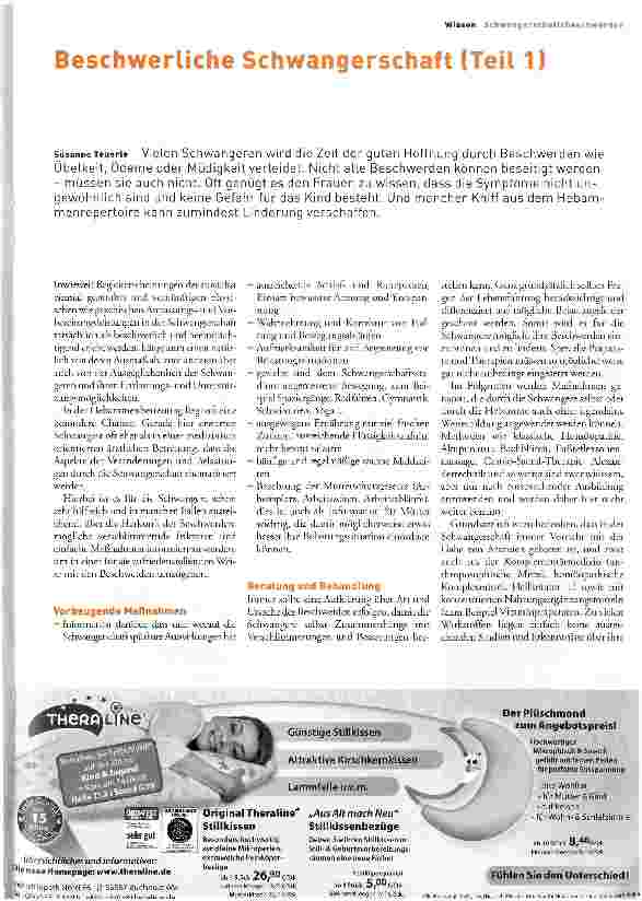 Vorschauseite 1: Beschwerliche Schwangerschaft (Teil 1)