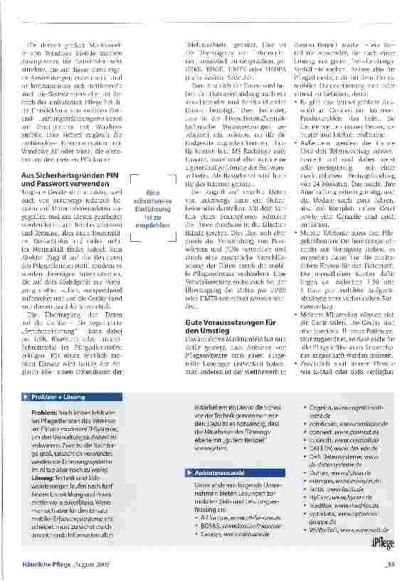 Vorschauseite 2: Praxistaugliche Lösungen