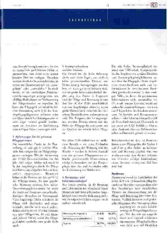Vorschauseite 3: qualitätssicherunsin der häuslichen pflege