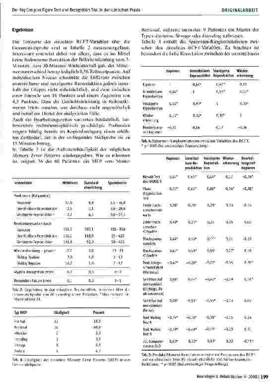 Vorschauseite 5: Der Rey Complex Figure Test and Recognition Trial in der klinischen Praxis