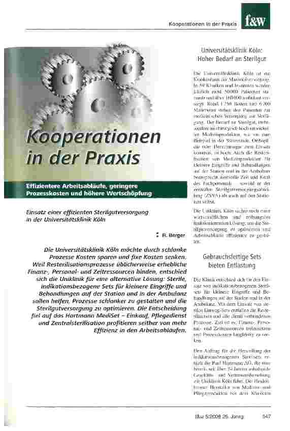 Vorschauseite 1: Kooperotionen in der PraxisEffizientere Arbeitsabläufe, geringere Prozesskosten und höhere Wertschöpfung