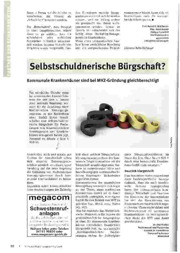 Vorschauseite 4: Kennen Sie Ihre Einweiser, oder glauben Sie das nur?