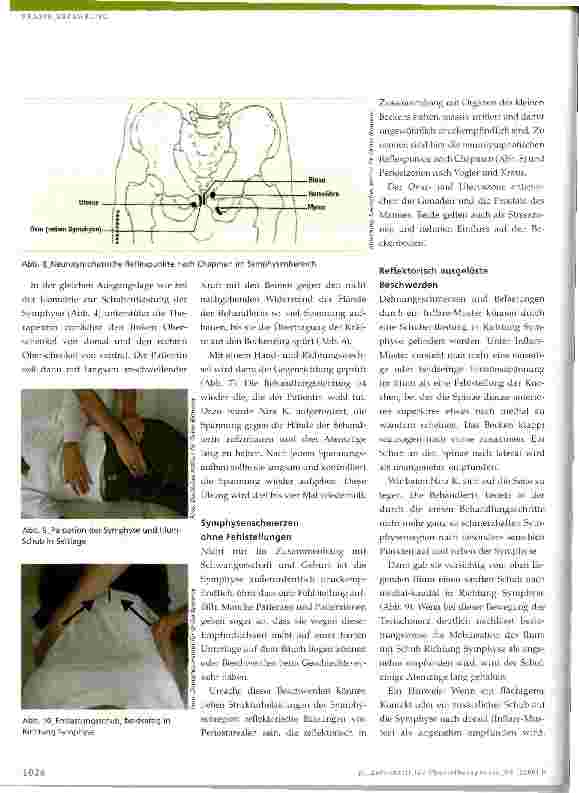 Vorschauseite 5: Weiche manuelle Techniken bei Symphysen-BelastungenUntersuchung und Behandlung mit Patientenbeispiel