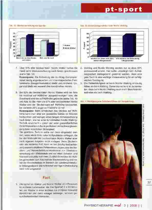 Vorschauseite 5: Walking und Nordic Walking Teil III -Wissenschaftliche Untersuchung über Nutzen und Risiken