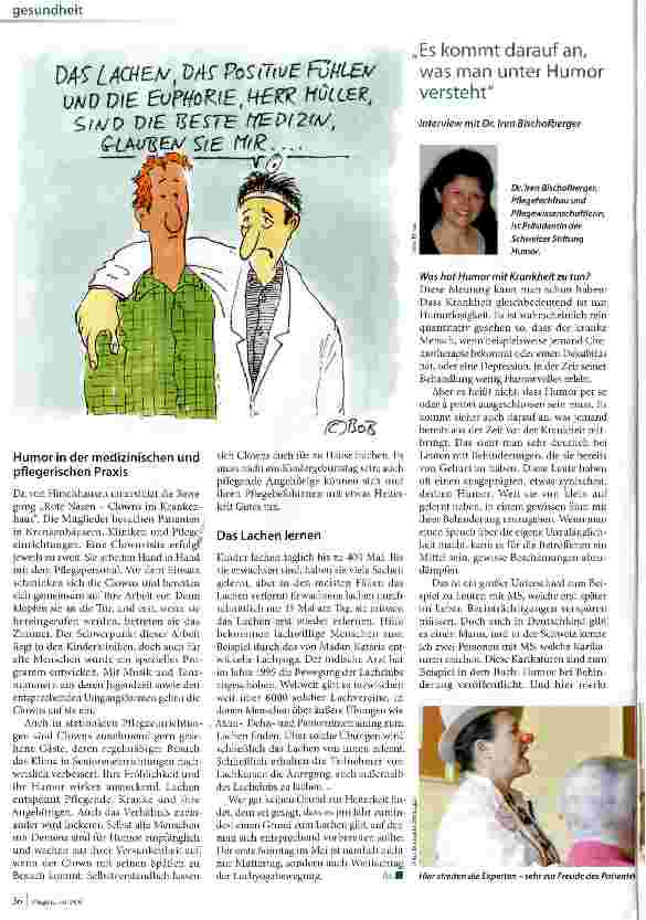 Vorschauseite 3: Lachen ist die beste Medizin