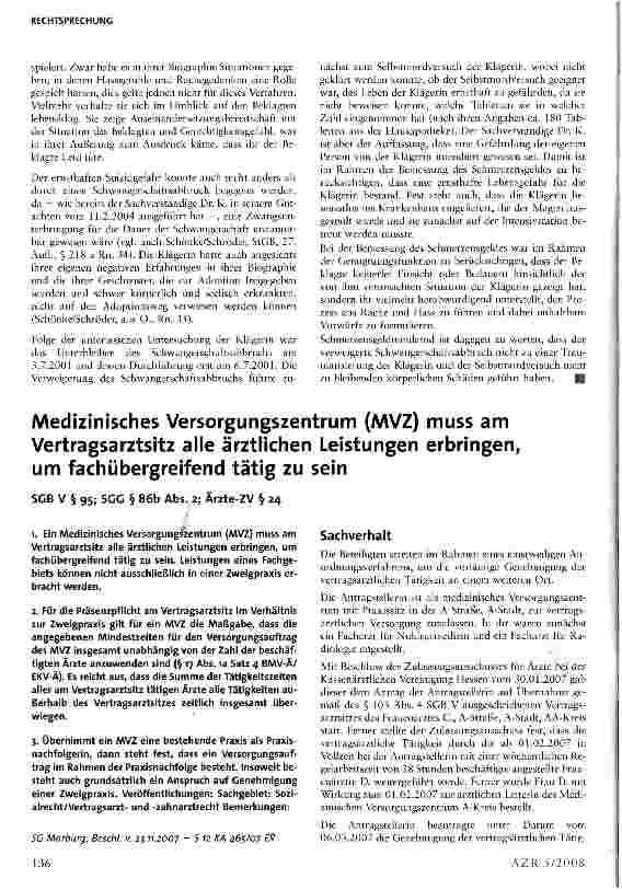 Vorschauseite 4: Unterlassene Nachfrage auf ein präsuizidales Syndrom kann mangelnde Befunderhebung darstellen