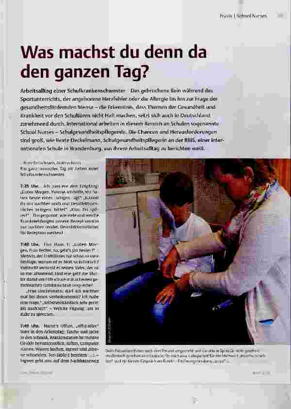 Vorschauseite 1: Was machst du denn da den ganzen Tag?