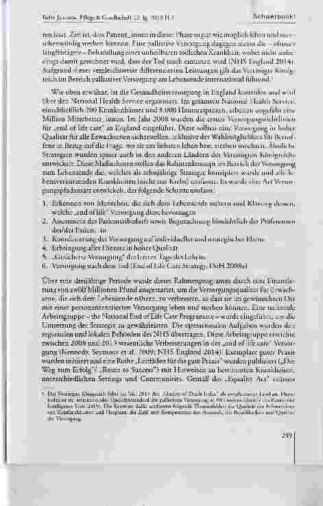 Vorschauseite 5: Erfahrungen von LSBT-Patientinnen am Ende ihres Lebens Die Situation Sterbender in England und Erkenntnisse der Studie „The Last Outing“