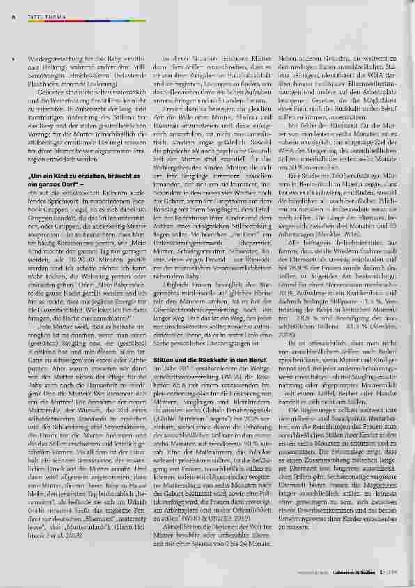 Vorschauseite 3: Stress - ein Grund für Stillprobleme?