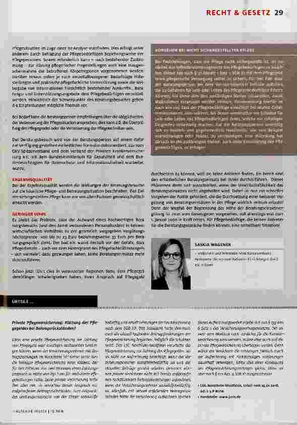 Vorschauseite 2: Beratung: mehr Arbeit gleiches Geld