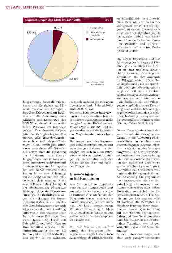 Vorschauseite 3: Erwartung der Betroffenen werden bei Pflege-Einstufung häufig enttäuscht