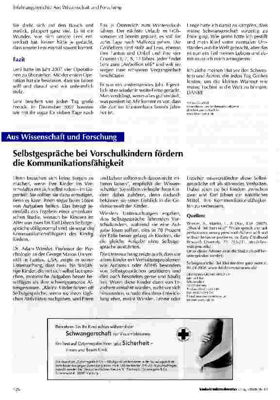 Vorschauseite 5: Erfahrungsbericht einer Mutter und Kinderkrankenschwester, als ihr Kind 17 Wochen zu früh auf die Welt kam