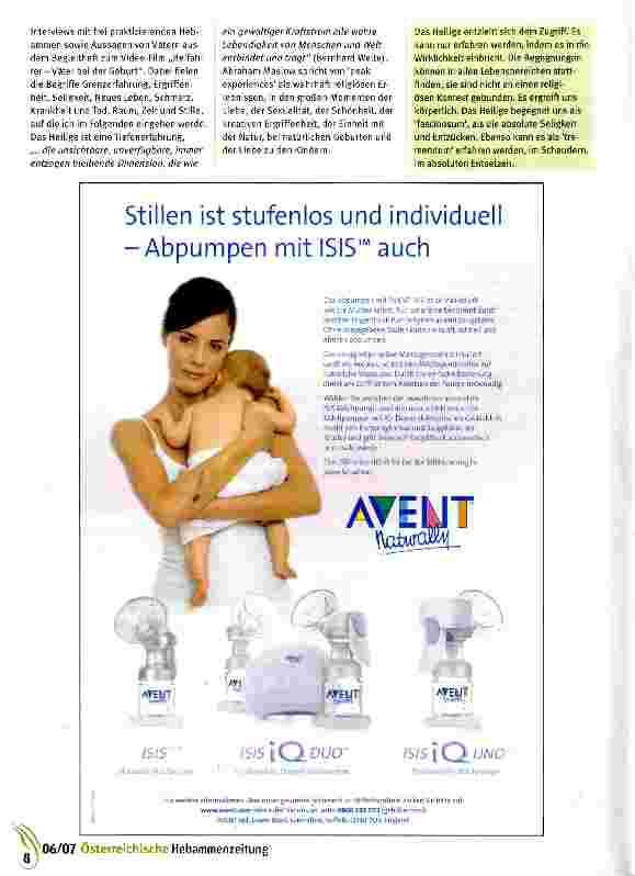 Vorschauseite 2: Geburt - eine Begegnung mit dem Heiligen