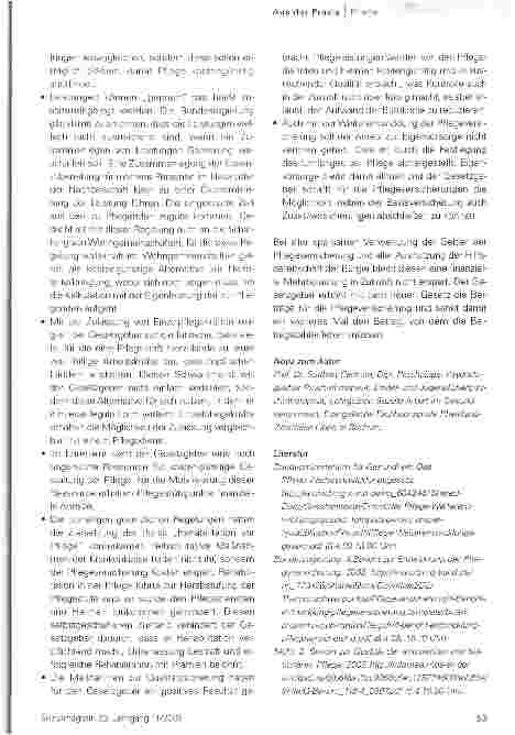 Vorschauseite 6: Pflegeversicherung Wer profitiert wie?