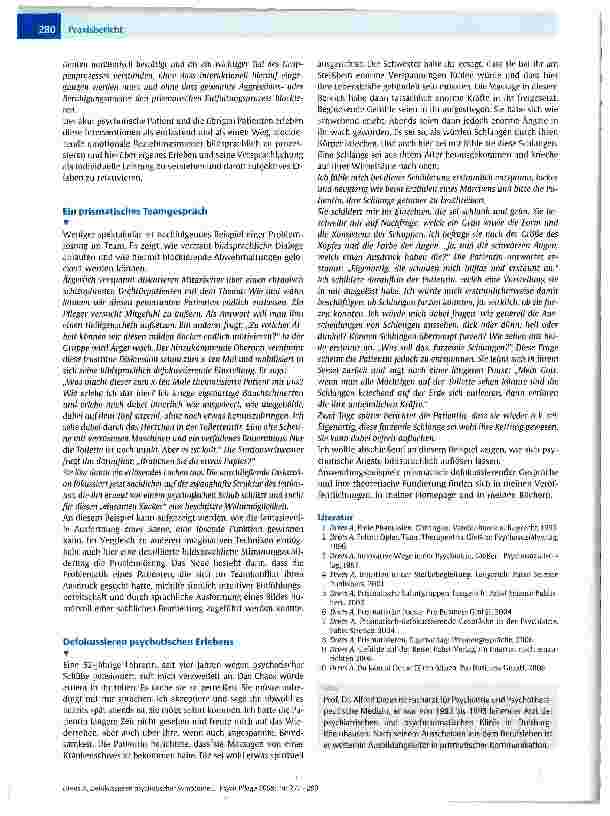 Vorschauseite 4: Defokussieren psychotischer Symptome