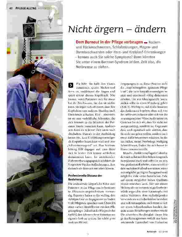 Vorschauseite 1: Nicht ärgern - ändern