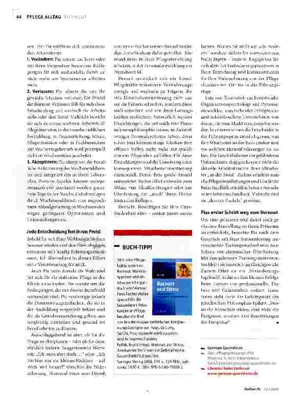Vorschauseite 3: Nicht ärgern - ändern