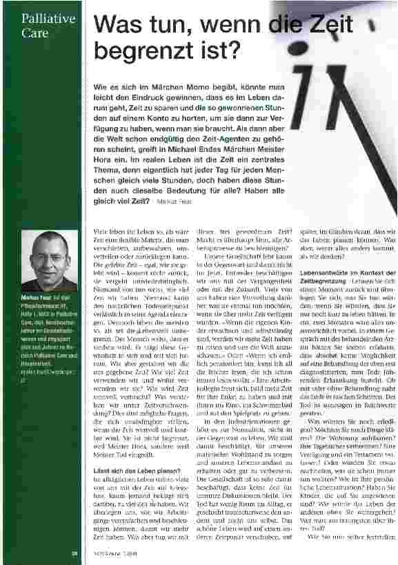 Vorschauseite 1: Was tun, wenn die Zeit begrenzt ist?