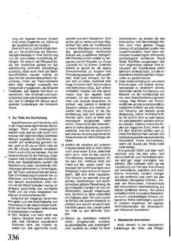 Vorschauseite 2: Interventionsgerontologie für Heimleiter