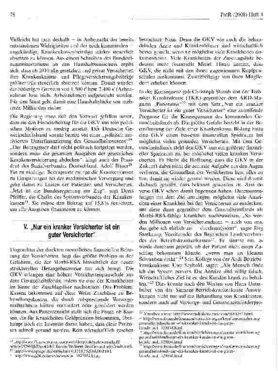 Vorschauseite 5: Mutiert das Gesundheitssystem zum Krankheitssystem? — Ein Beitrag zur Einführung des Gesundheitsfonds und des morbiditätsorientierten Risikostrukturausgleiches