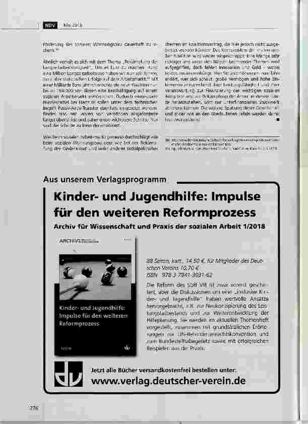 Vorschauseite 4: Zu kurz gesprungen der Koalitionsvertrag aus armutspolitischer Perspektive