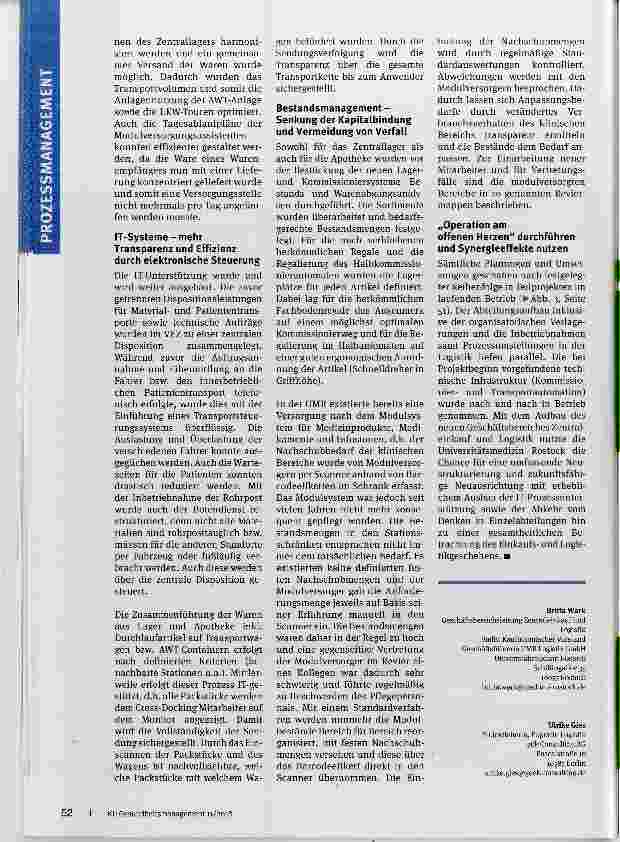 Vorschauseite 4: Operation am offenen Herzen
