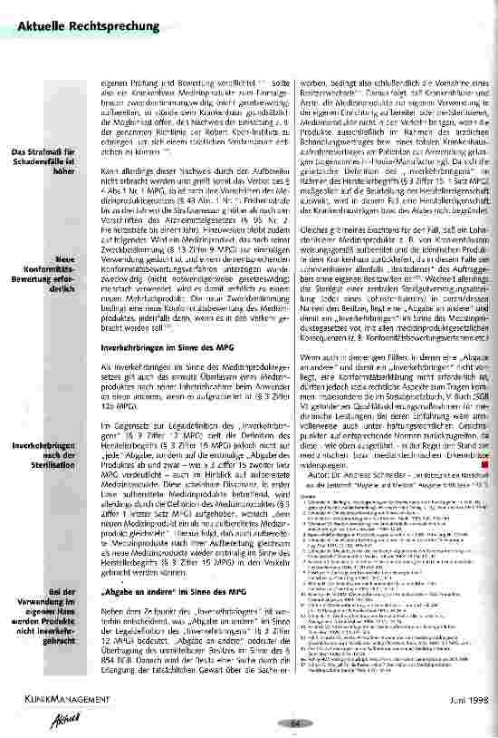 Vorschauseite 3: Aufbereitung und Wiederverwendung von Einmal-Artikeln