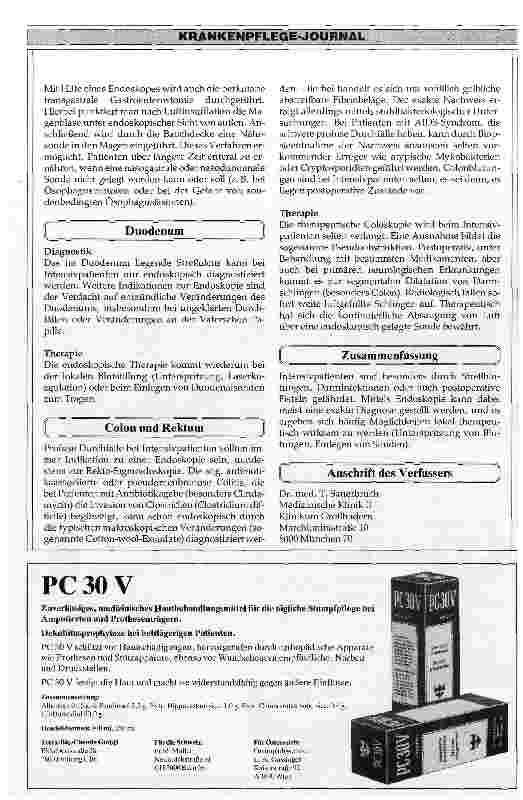 Vorschauseite 2: Bedeutung der Endoskopie in der Intensivmedizin