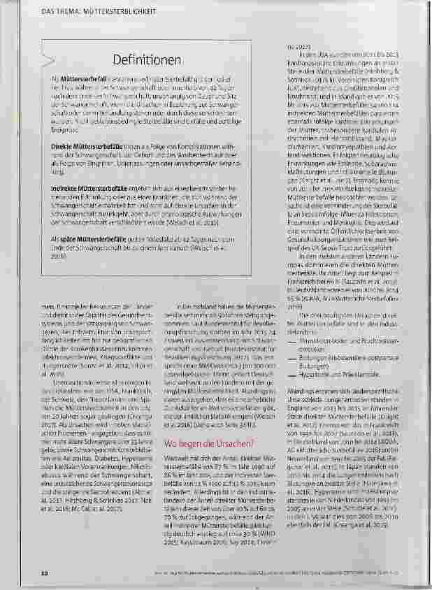 Vorschauseite 3: Welche Todesfälle wären vermeidbar?