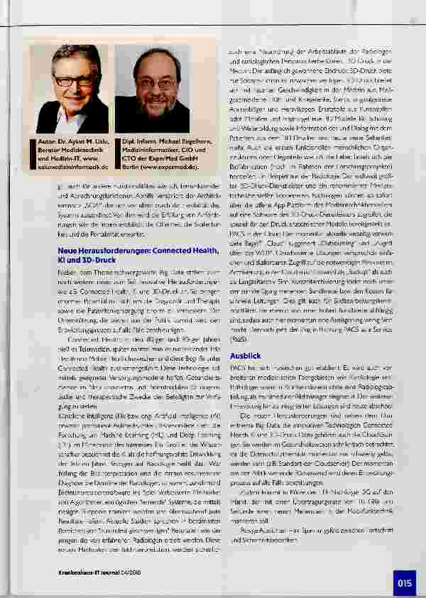 Vorschauseite 2: PACS ist heute mehr als ein multimedialer Bildmanager