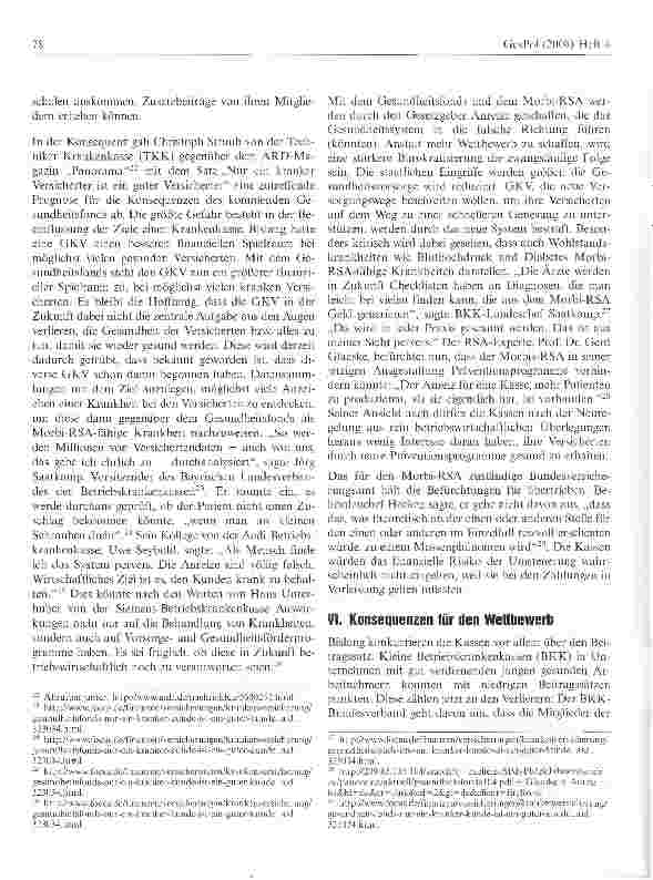 Vorschauseite 6: Mutiert das Gesundheitssystem zum Krankheitssystem? Ein Beitrag zur Einführung des Gesundheitsfonds und des morbiditätsorientierten Risikostrukturausgleiches